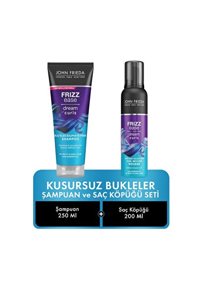 John Frieda Mükemmel Bukleler Şampuan&köpük Set