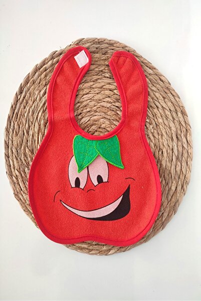 dubi baby watermelon patterned liquid-proof baby bib with a mattress pad on t...