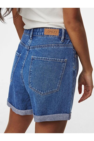 ONLY Onlvega Hw Anne Shorts Mavi