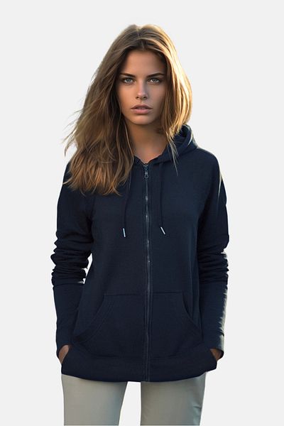 Trendyol Collection Marineblaues Sweatshirt mit Kapuze, Übergröße/weite Passform, dickes Fleece innen, TWOAW21SW0840