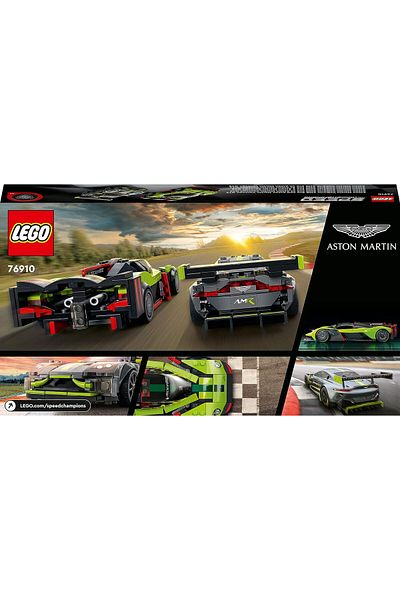 LEGO ® Speed Champions Aston Martin Valkyrie AMR Pro and Aston Martin Vantage GT3 76910 - (592 Pieces)