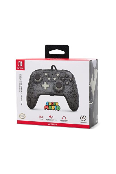 Nintendo Switch Kablolu Oyun Kolu Lisanslı Power-Up Mario