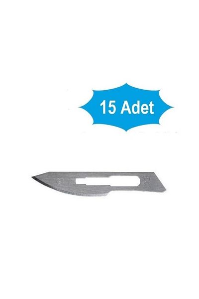 QBR Home Wood Carving Repair Hand Tool Hobby Knife Set (15 Pieces with Number 23 Tips)