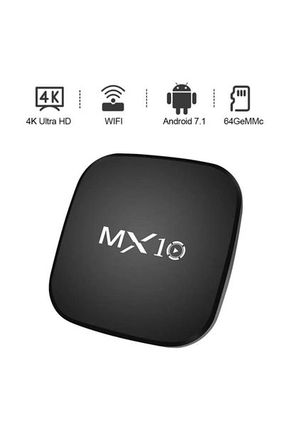 VOOKA Ape 4k Android 11.1 - H265 4 Core Processor TV Box، دقة -3840x2160، متوافق مع تلفزيون الإنترنت