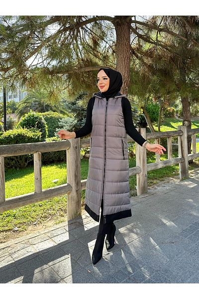 Doque سترة شتوية نسائية مبطنة قابلة للنفخ 50003