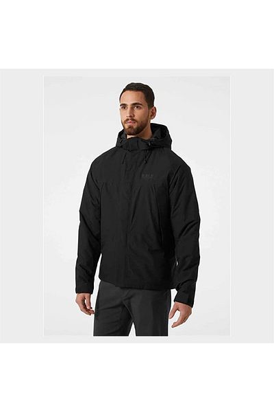 Helly Hansen Helly Hansen Evolved Air Hooded Interlayer Black Men's Coat
