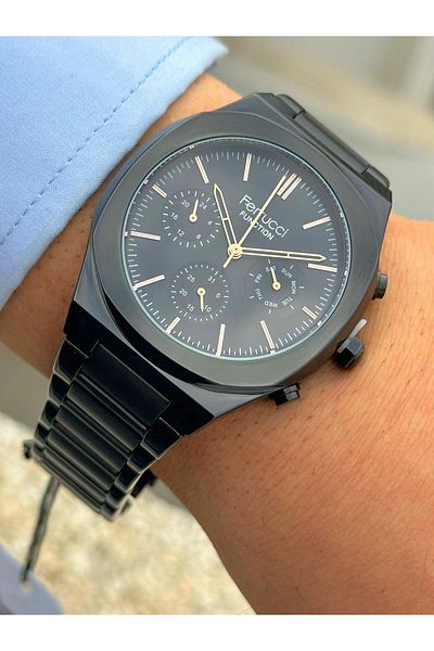 Ferrucci Frc.ft.1.150 Steel Cord Inner Gauges Active Function New Season Men's Wristwatch