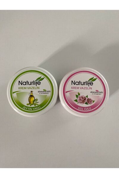 Naturlife NATURLIFE VASELINE ROSE - Olive Oil Cream 125 ml Set of 2