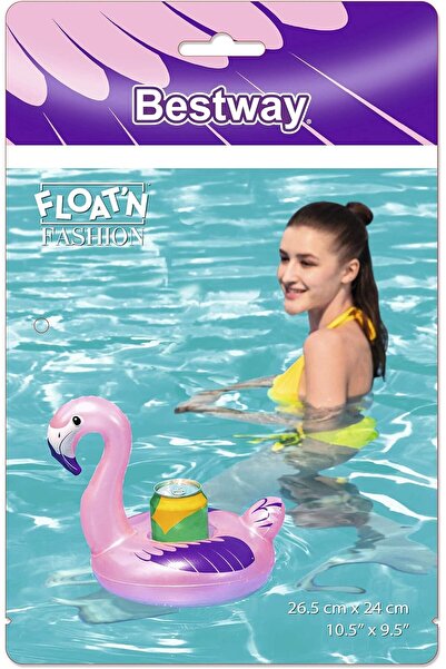 BESTWAY 34127 FLAMİNGO İÇECEK BARDAK TUTACAĞI 26,5 CM