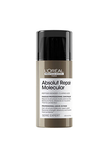 L'oreal Professionnel Loreal Professionel Absolut Repair Molecular Yıpranmış Saçlar İçin Maske 100 ml