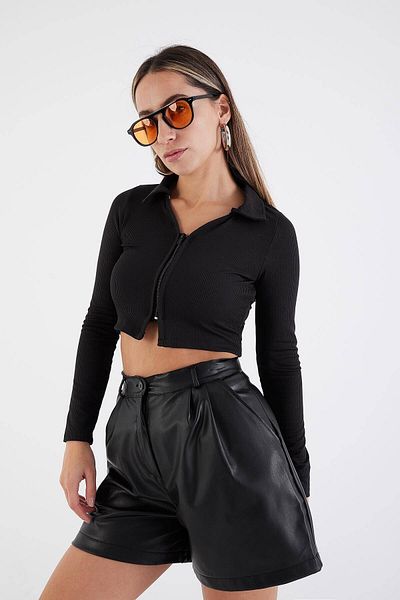Addax Μπλούζα με φερμουάρ Polo Neck H13386-dk12