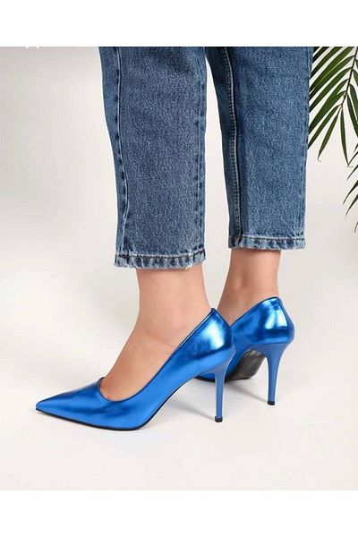 Leyna Pantofi cu toc clasic Saks Blue Stiletto de damă