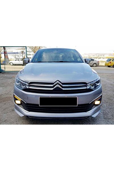 NamTuning Citroen C-Elysee Uyumlu Ön Karlık Tampon Eki C Elysee 2018 ve üzeri