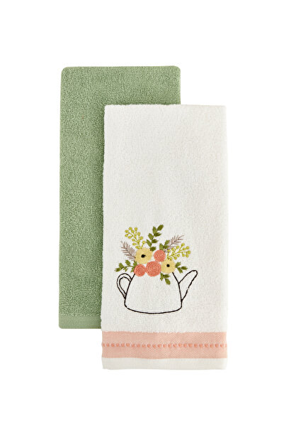 Karaca Home Çaydanlık %100 Pamuk 2'li Mutfak Havlusu 40x60 cm