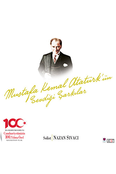 Genel Markalar Mustafa Kemal Atatürk'ün Sevdiği Şarkılar 100. Yıl Özel Plak -...