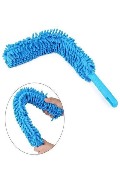 mrtbilisim Microfiber Dust Cleaning Apparatus - Bendable, Tasseled, Corner Bucak - Microfiber Pickup Dust