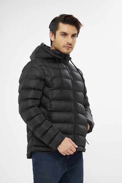 GAREN MEN'S HOODED RAIN WINDPROOF WATERPROFF COAT TOAST