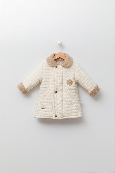 Babyhola Thick Plush Girl's Boy's Quilted Coat 13453