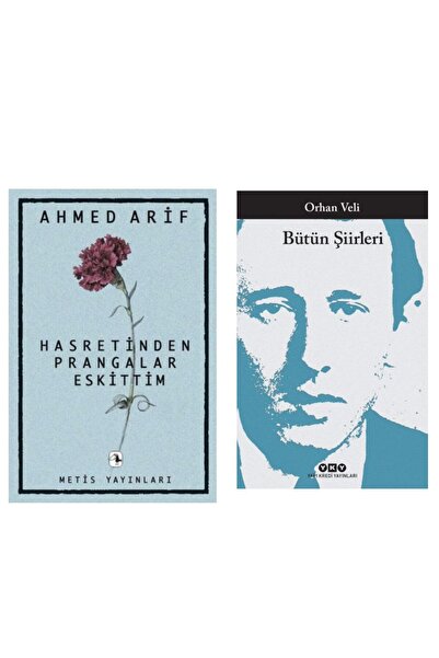 Metis Yayınları Hasretinden Prangalar Eskittim - Ahmed Arif - Orhan Veli - Bü...