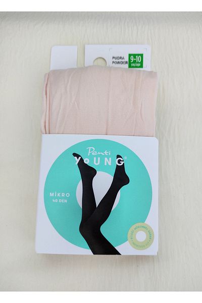 Penti Girl's Pretty Micro 40 Pantyhose