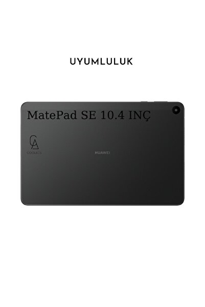 Huawei Matepad Se 10.4 Inç Uyumlu Uyku Modlu Smart Tablet Kılıfı Ekran Koruyucu Ve Kalem Seti
