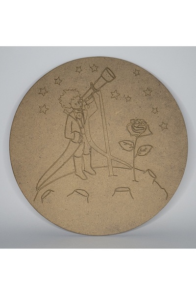 DESTİNA Destina Ahşap Mandala Boyama