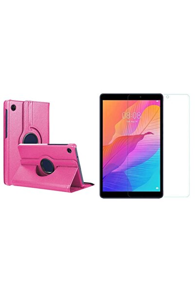 Huawei حافظة كمبيوتر لوحي قابلة للدوران 360 درجة من Mate Pad T10 - T10s + واق...