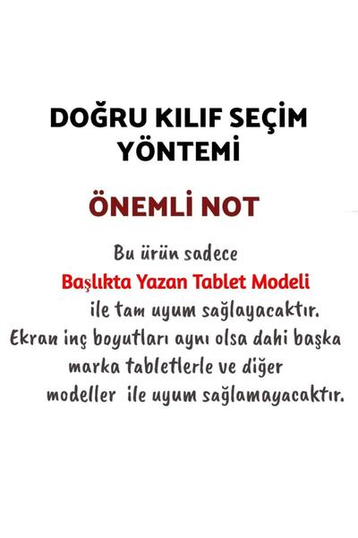 Huawei Matepad T8 Uyumlu Kılıf + Kalem