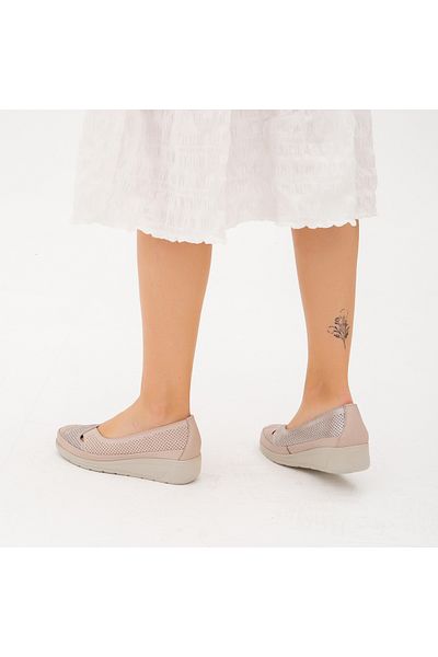 Tamer Tanca Pantofi confortabili de damă din piele naturală 824 1051 Byn Ayk Y22
