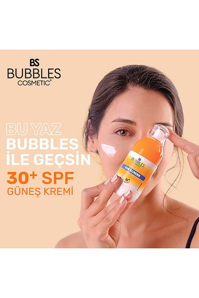 bs bubbles cosmetic Anti-Blemish Make-up Base Face and Body Sunscreen Cream 30spf 100ml