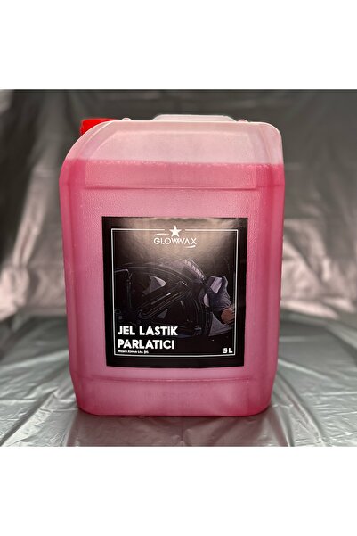 GLOWWAX JEL KIVAMLI LASTİK PARLATICI 5 LİTRE