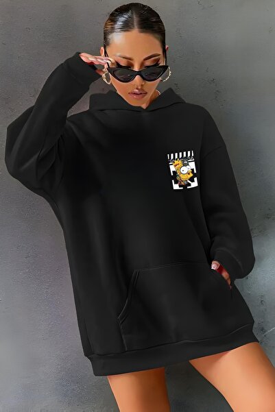 Garalio سترة سيمبسون مطبوعة بغطاء رأس