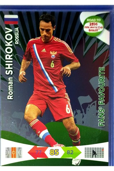 Panini ROMAN SHITOKOV FANS FAVORTE ROAD TO BRASIL
