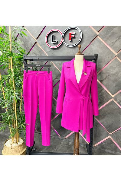 nodilife Tie-Up Suit Fuchsia