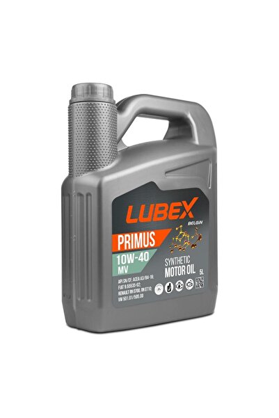 Lubex Primus Mv 10w-40 5 Lt Sentetik Motor Yağı