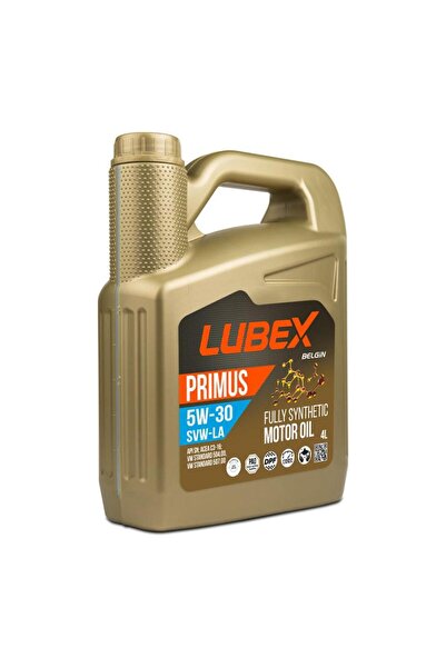 Lubex Primus Svw-la 5w-30 4 Lt Tam Sentetik Dpf Motor Yağı
