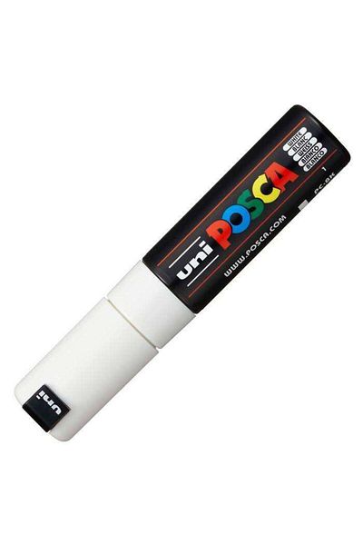 Uni Posca Painting Marker 8.0 Mm PC-8k White