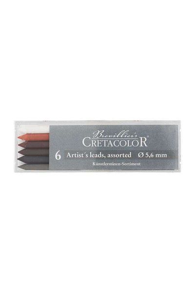 CretaColor Portmin End Assorted 5.6 Mm 6-Piece