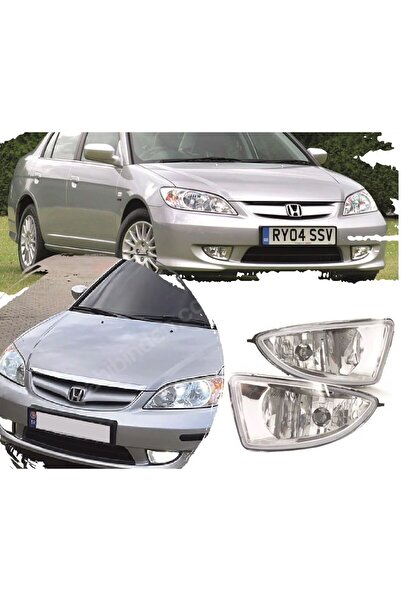 autogp Honda civic uyumlu sis lambası farı 2004 - 2006 vtec 2 için uygundur