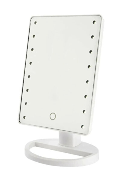 Hubstein Dokunmatik Led Işıklı Masa Üstü Makyaj Aynası Ledli MRR-03