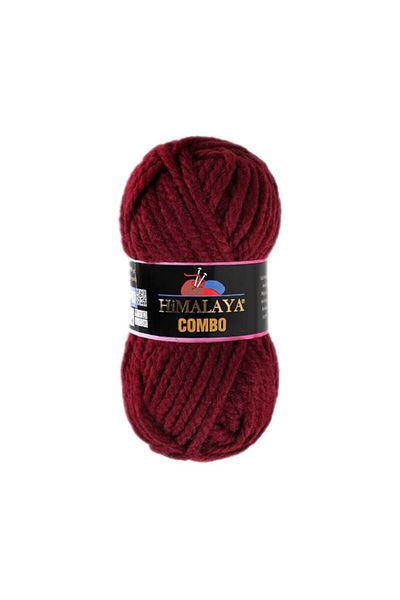 Himalaya Combo 52740 Claret Red Knitted Rope