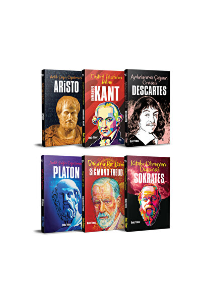 Halk Kitabevi Felsefi Düşüncenin Öncüleri 6 Kitap Seti