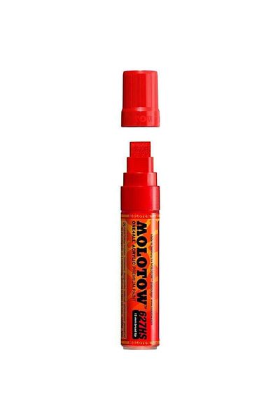 Molotow 627hs One4all Flat Tip Acrylic Marker Pen 15 Mm Traffic Red 013