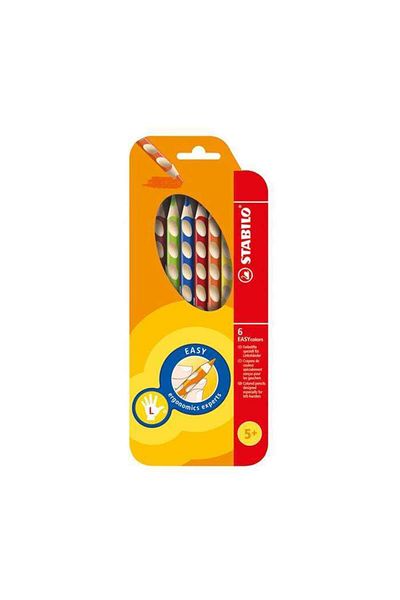 Stabilo Easycolors Left Hand Dry Paint Pen Set of 6