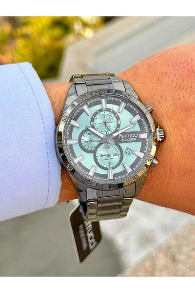 Ferrucci FRC.FT.1.185 Ferrucci Steel Cord Inner Gauges Active Function New Season Men's Wristwatch