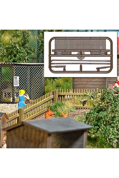 Busch Model 187 Scale Garden Fence N6006