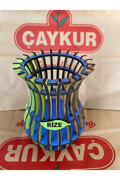 Çaykur Tea Cup Pen Holder