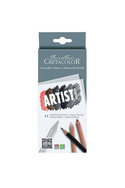 CretaColor Artist Studio Sketching - Pencils 11 Pieces