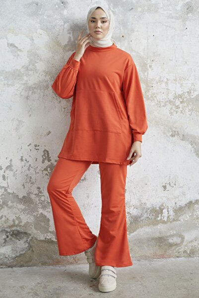 InStyle Kombinezon podwójny Miora Flare - pomarańczowy