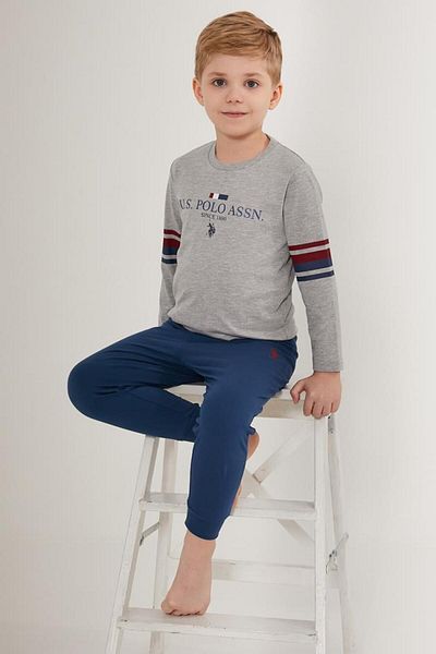 U.S. Polo Assn. U.S. POLO US-1537-4 BOY PAJAMAS SET